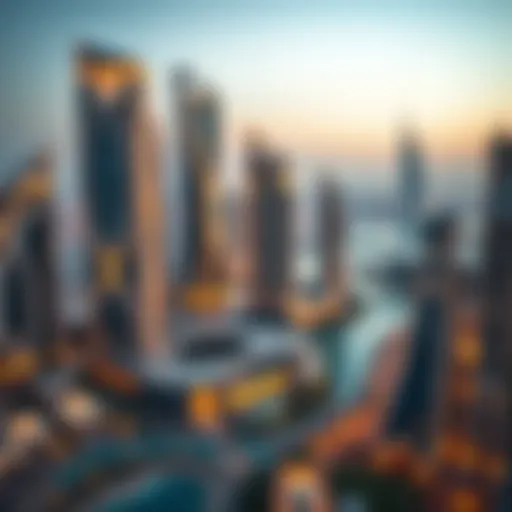 Stunning view of Dubai's skyline featuring Emaar's iconic structures