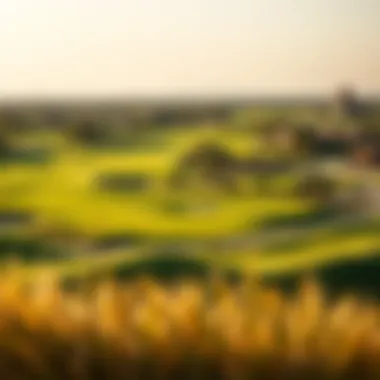 Scenic view of Emaar South Golf Links showcasing lush greens and fairways