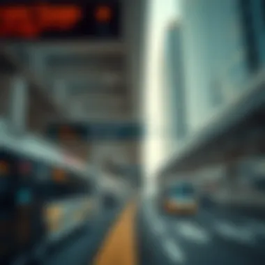 Transport connections facilitating access to Escape Tower