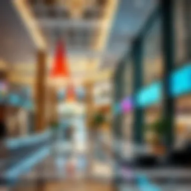 Interior design showcasing the vibrant atmosphere of Barsha Mall