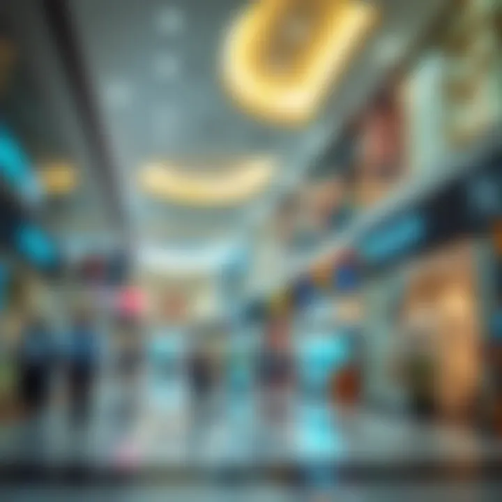 A diverse range of retail stores within Barsha Mall