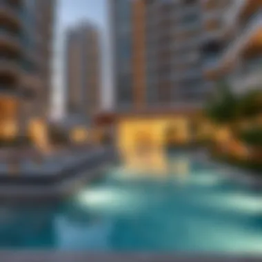 Exclusive amenities offered in a Dubai Marina apartment complex