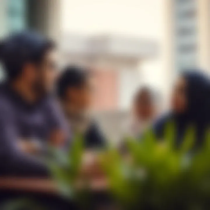 Parents discussing education options in Dubai