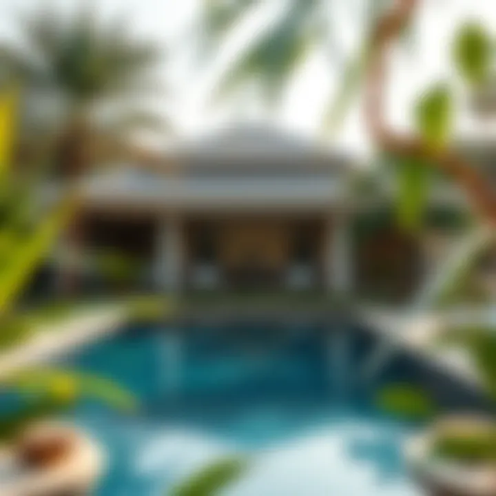 Luxurious Villa with Private Pool Luxurious villa with a private pool surrounded by lush greenery