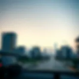 Skyline view of Al Jaddaf showcasing modern architecture