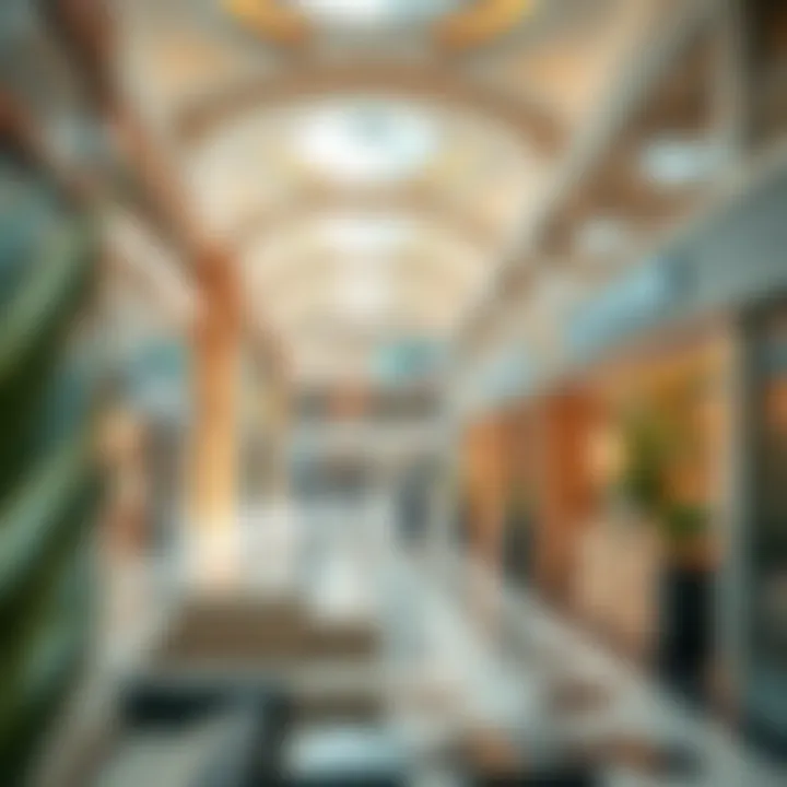 Vibrant commercial spaces within Al Khazna Center