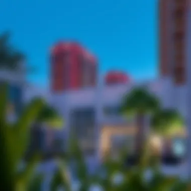 Vibrant community spaces surrounding Al Noor Building 3 promoting urban living