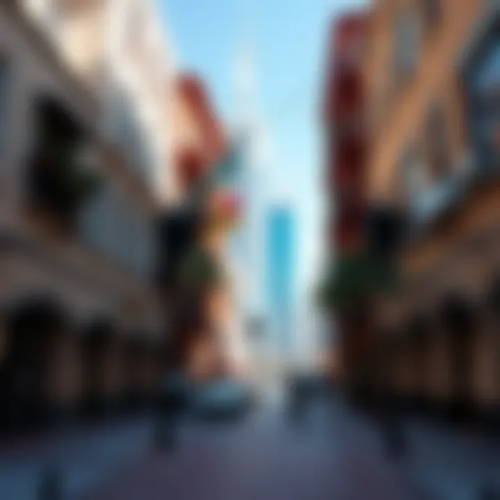 Cultural attractions in Bur Dubai, emphasizing a blend of tradition and modernity