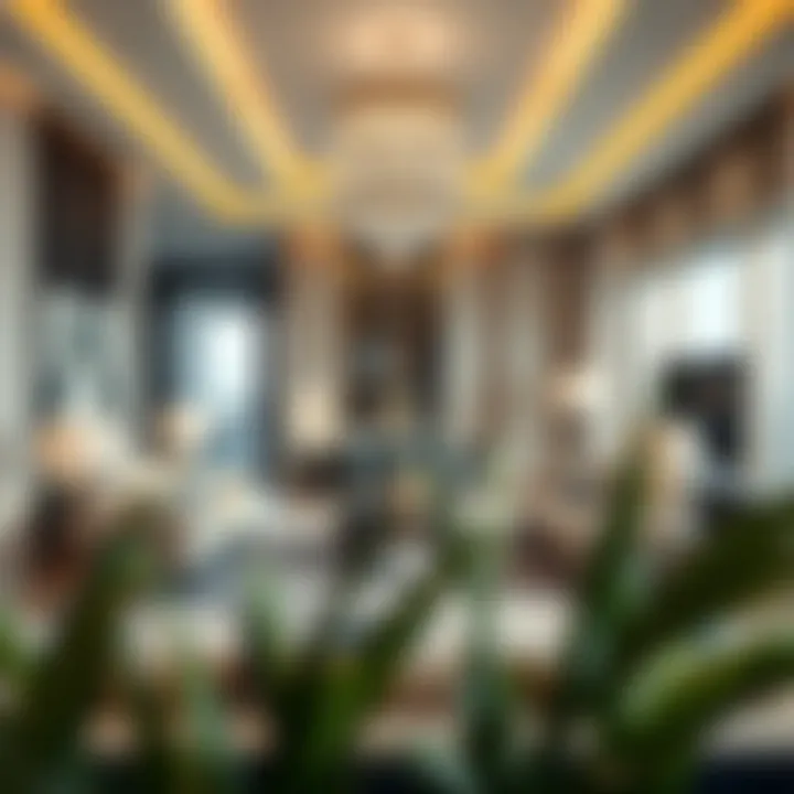 Luxurious interiors of a residence in Altitude Damac