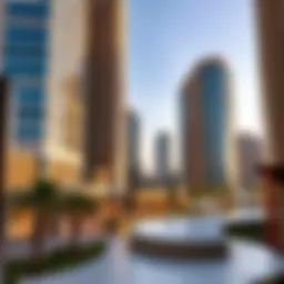 Stunning view of Altitude Damac's architectural design