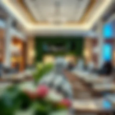 Gastronomic Delights at Bay Avenue Mall Dining area with a variety of culinary options