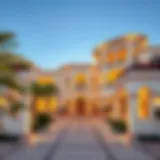 Stunning beach house architecture in Ras Al Khaimah