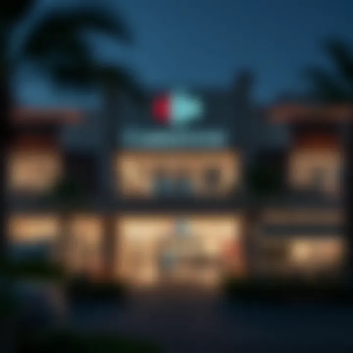 Exterior View of Carrefour Exterior view of Carrefour in Damac Hills 2