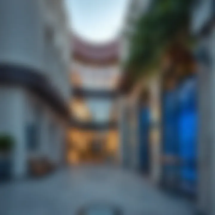 Exterior view of a production studio in Dubai Studio City