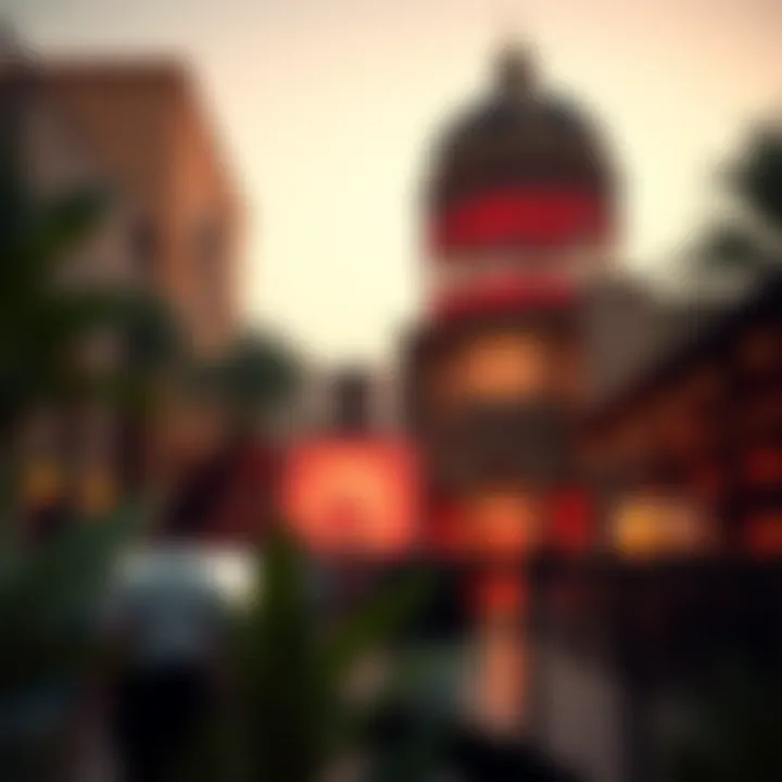 Cultural Hub in Dubai Featuring an Art Event An engaging cultural event taking place in a vibrant art hub, highlighting Dubai's rich artistic diversity.