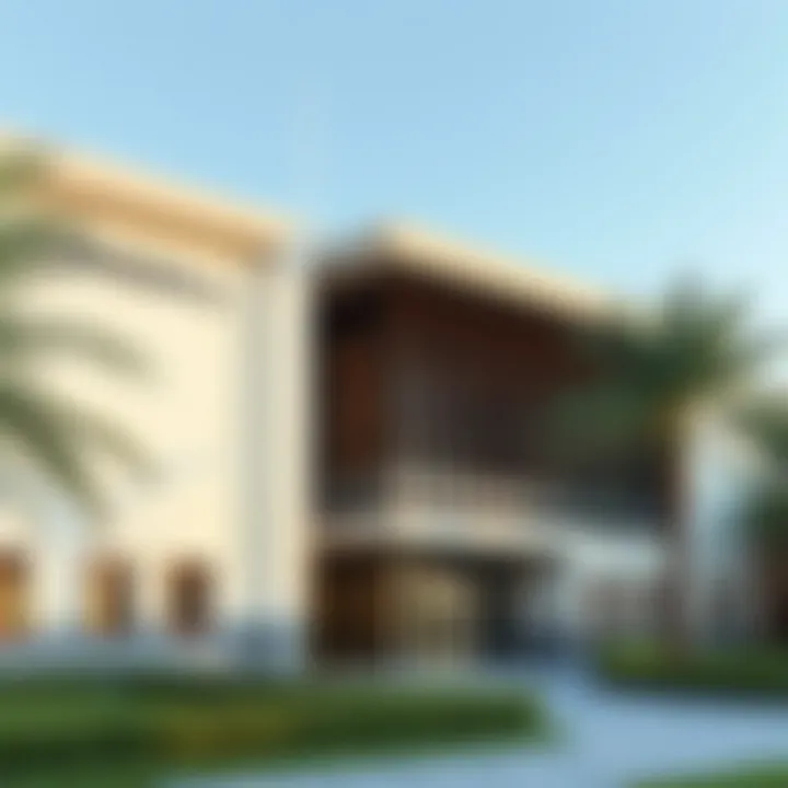 A school facility in Barsha featuring state-of-the-art amenities