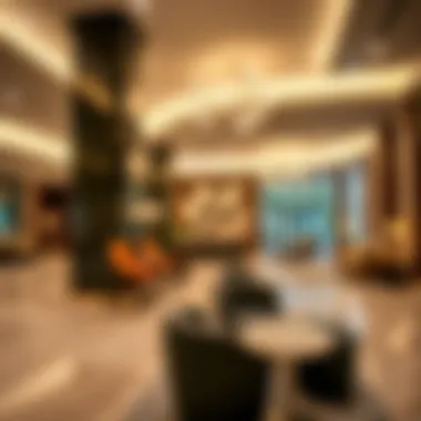 Luxurious lobby area of Element by Westin with contemporary design