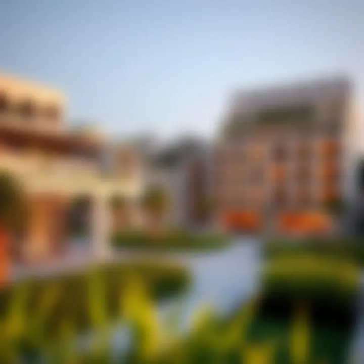 Sustainable features of the Green Mubazzarah development