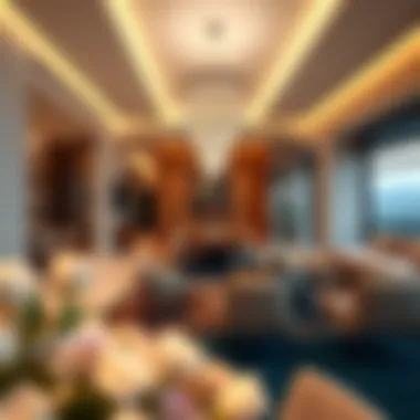 Luxury Interiors of Hoor 18 Interior spaces highlighting luxury design in Hoor 18