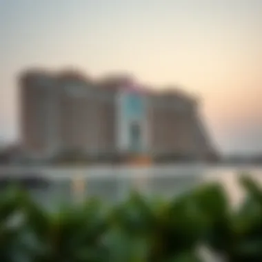 Luxurious beachfront hotel in Jumeirah Beach Residence