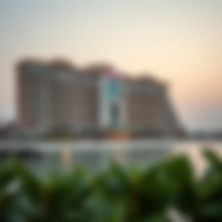 Luxurious beachfront hotel in Jumeirah Beach Residence