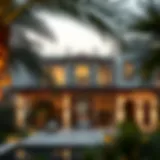 Luxurious Holiday Home Exterior in Dubai Luxurious holiday home exterior in Dubai