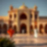 Architectural marvel of the Kingdom of Sheba in Dubai