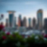 The stunning skyline of Marina City showcasing its architectural brilliance