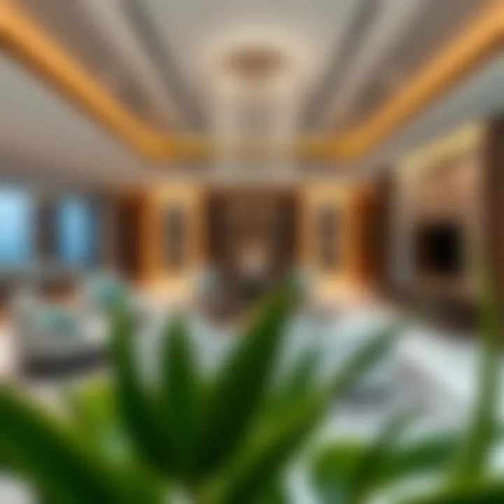 Interior design of a contemporary residence within Oceana Palm