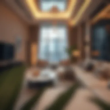 Amenities of a one bedroom apartment in Bur Dubai