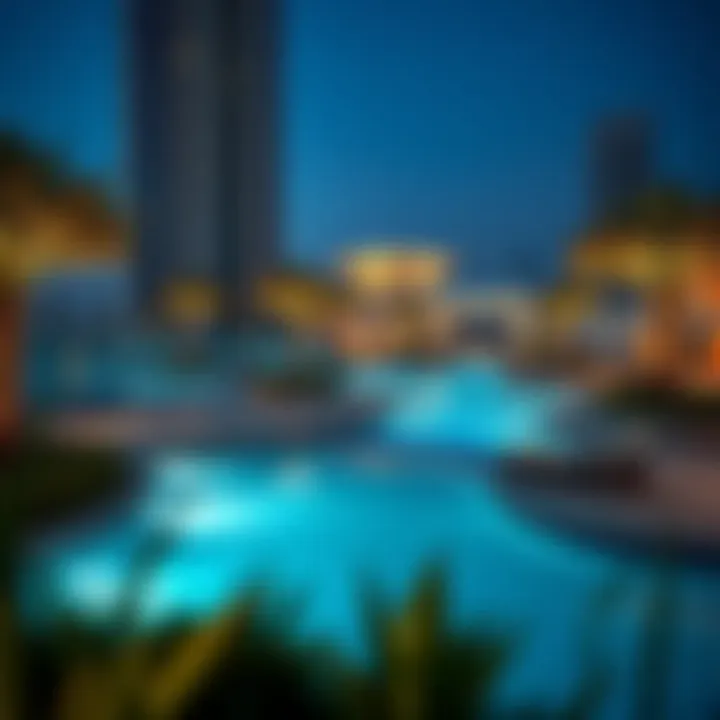 Surrounding amenities of Palm Towers enhancing lifestyle