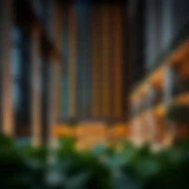 Architectural design showcasing the elegance of Tower C