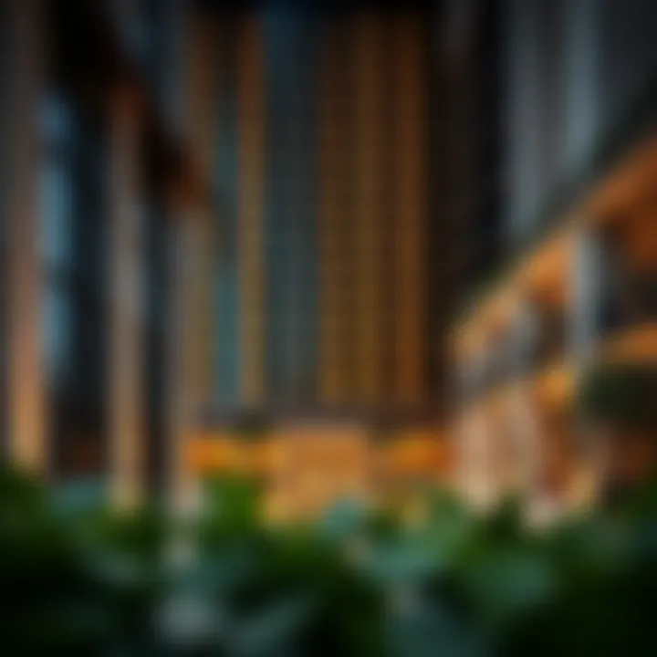 Architectural design showcasing the elegance of Tower C