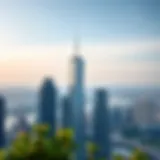 Stunning skyline view of Park Gate Residence Tower C