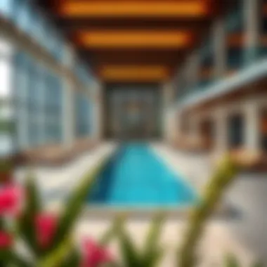 Exclusive Amenities at Priva Living Luxurious amenities of Priva Living featuring a swimming pool and recreational area