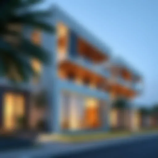 Stunning exterior view of Priva Living showcasing modern architecture