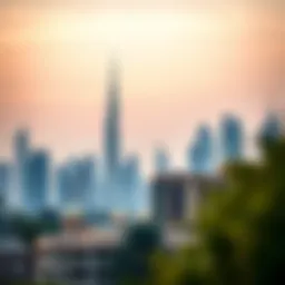 Luxurious Dubai skyline showcasing real estate opportunities