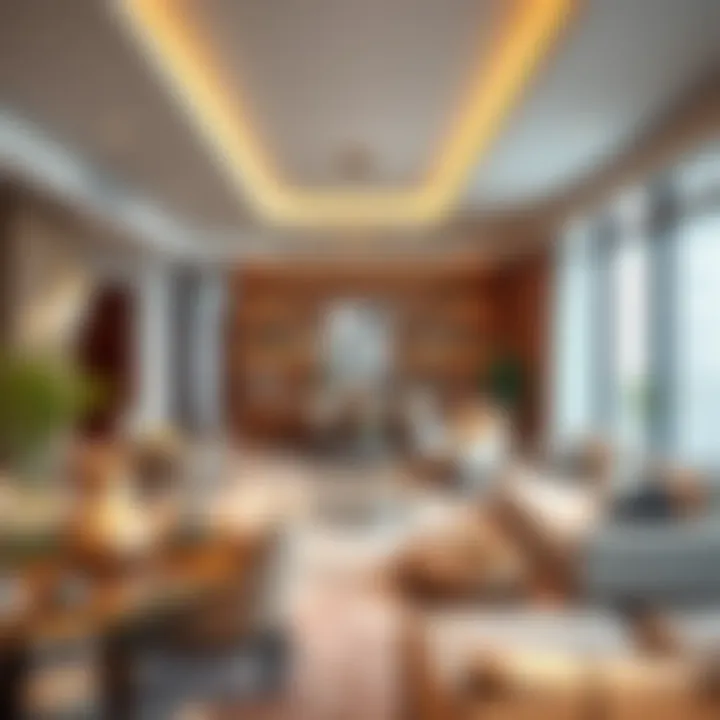 Interior layout of a luxury apartment in Redwood Al Barsha