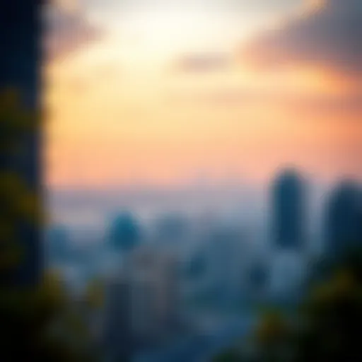 Stunning skyline view of Al Khail Heights