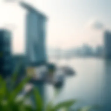 Breathtaking Waterfront at District One Scenic waterfront view at District One