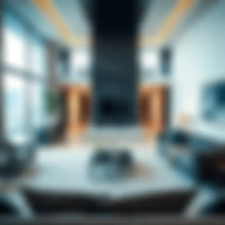 Spacious Modern Apartment Modern apartment interior showcasing spacious design and contemporary furnishings