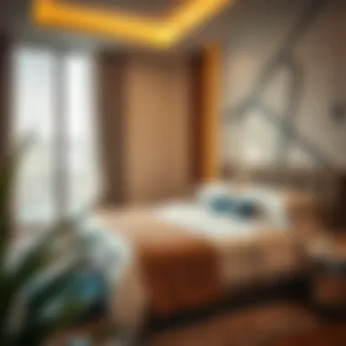 Luxurious Bedroom in Al Barsha Luxurious bedroom in a modern Al Barsha apartment