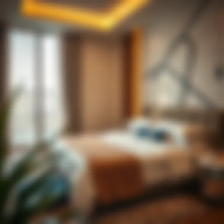 Luxurious Bedroom in Al Barsha Luxurious bedroom in a modern Al Barsha apartment