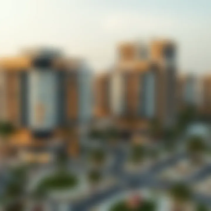 Infographic detailing the rental process and pricing dynamics in International City