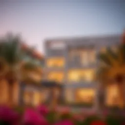 Architectural design of Rose 1 Emirates Gardens showcasing modern aesthetics