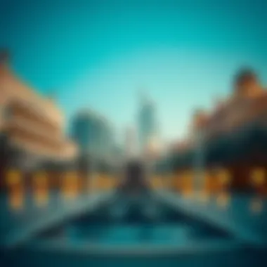 A historical perspective of شارع دبي العين highlighting its evolution over the years.