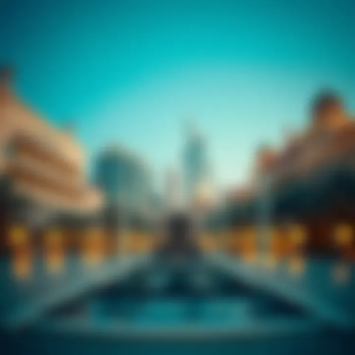 A historical perspective of شارع دبي العين highlighting its evolution over the years.