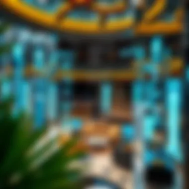 Digital Interfaces of Smart Services in Dubai A digital landscape showcasing smart service interfaces