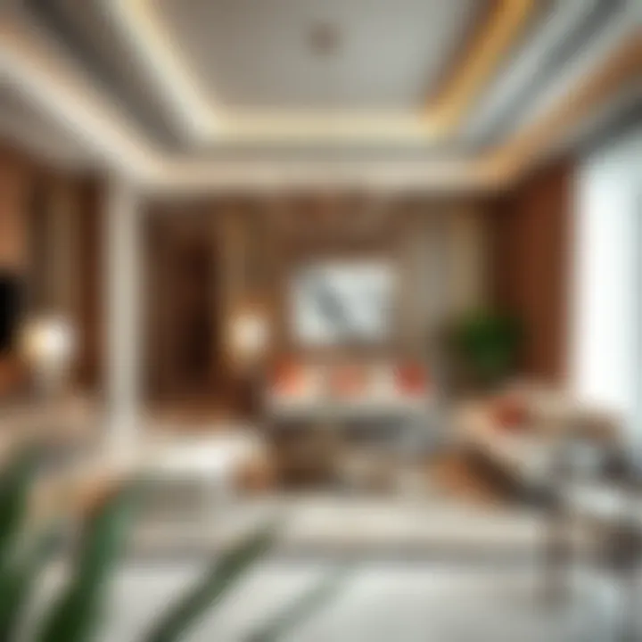 Elegant Interior Design Showcase An elegant interior design showcase in a Sobha Properties residence