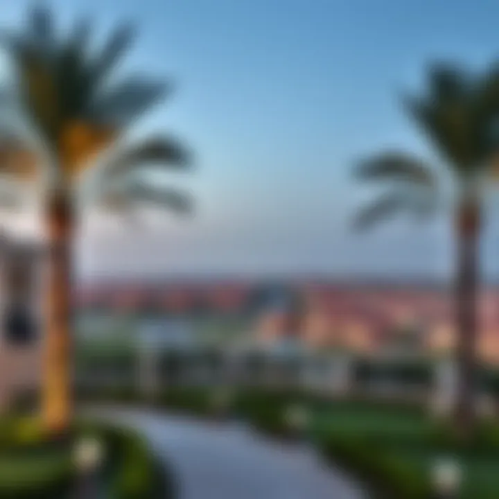 Panoramic View of Sobha Community A panoramic view of a Sobha Properties-developed community in Dubai